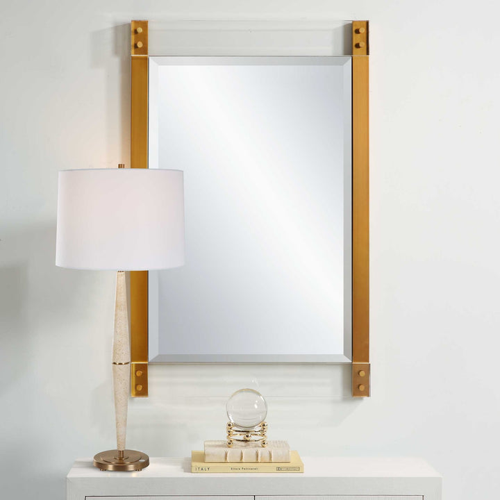 UTTERMOST Nera Plated Mirror - Mirrors