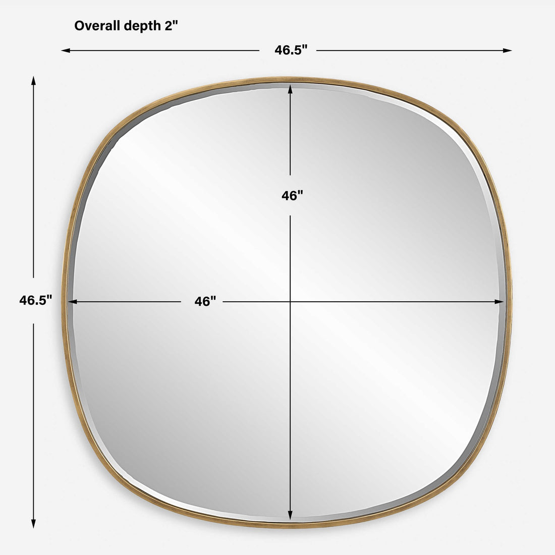 UTTERMOST WEBSTER ANTIQUE MIRROR - Mirrors
