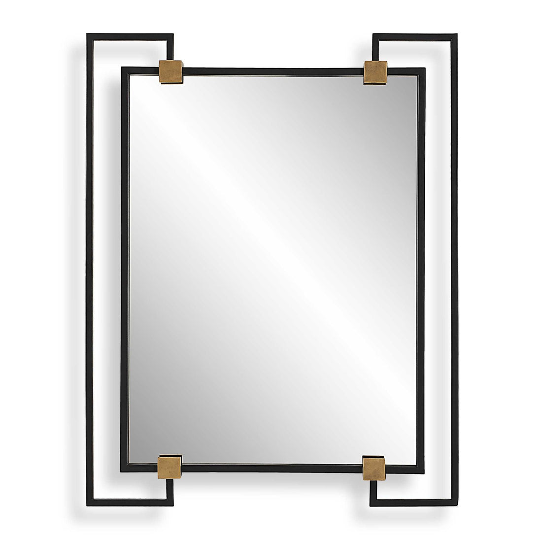 UTTERMOST Ivey Rectangle Industrial Mirror - Mirrors