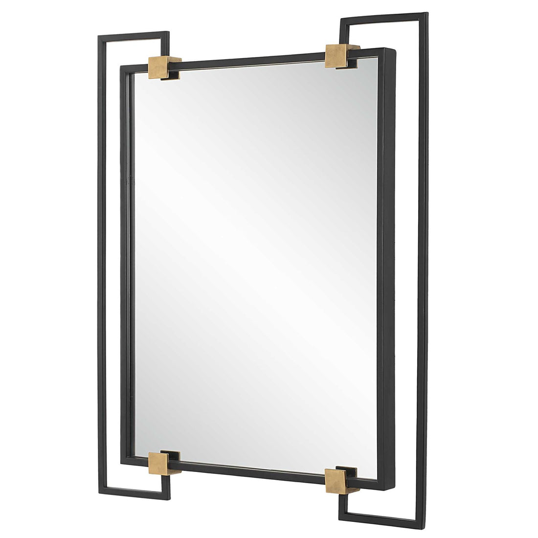 UTTERMOST Ivey Rectangle Industrial Mirror - Mirrors