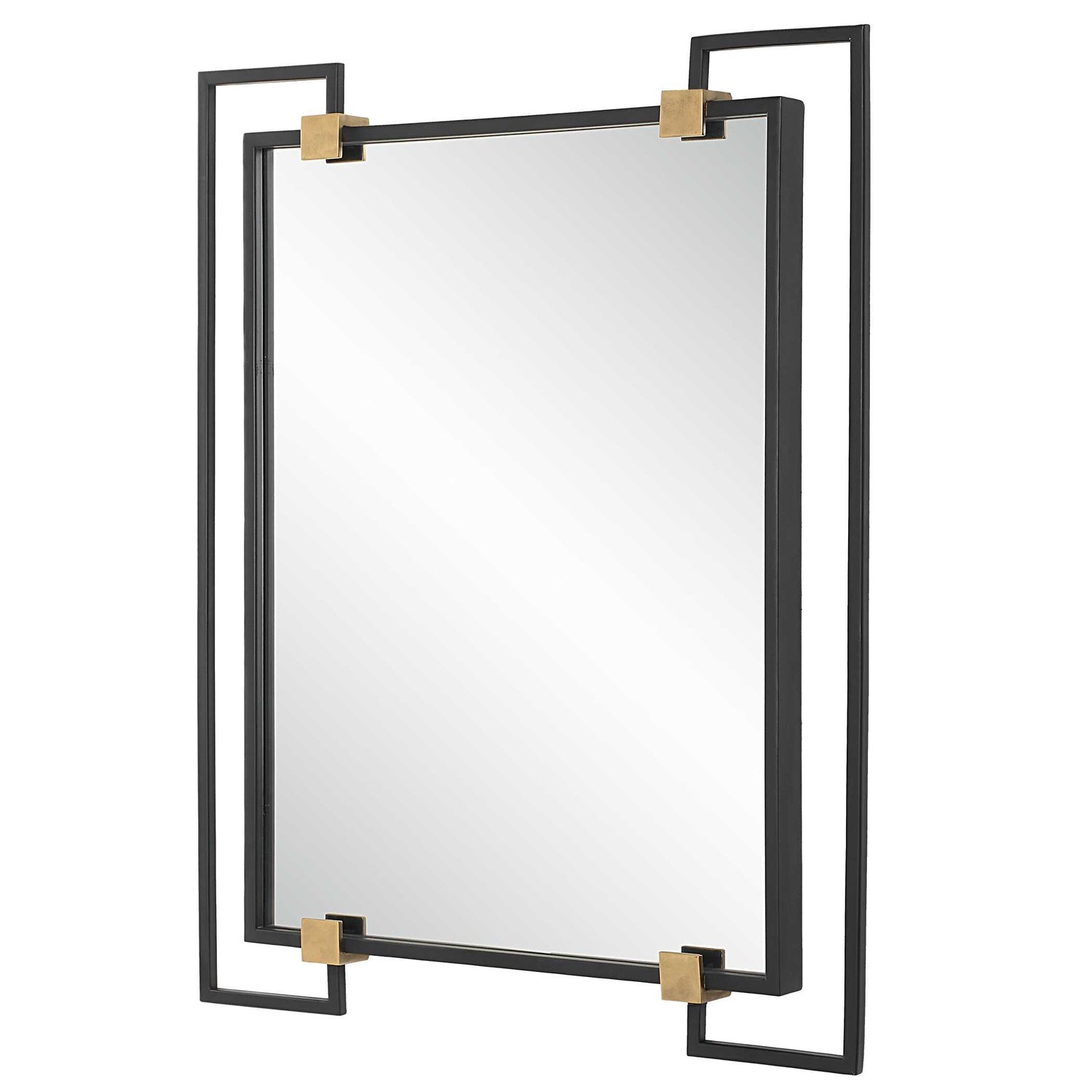 UTTERMOST Ivey Rectangle Industrial Mirror - Mirrors