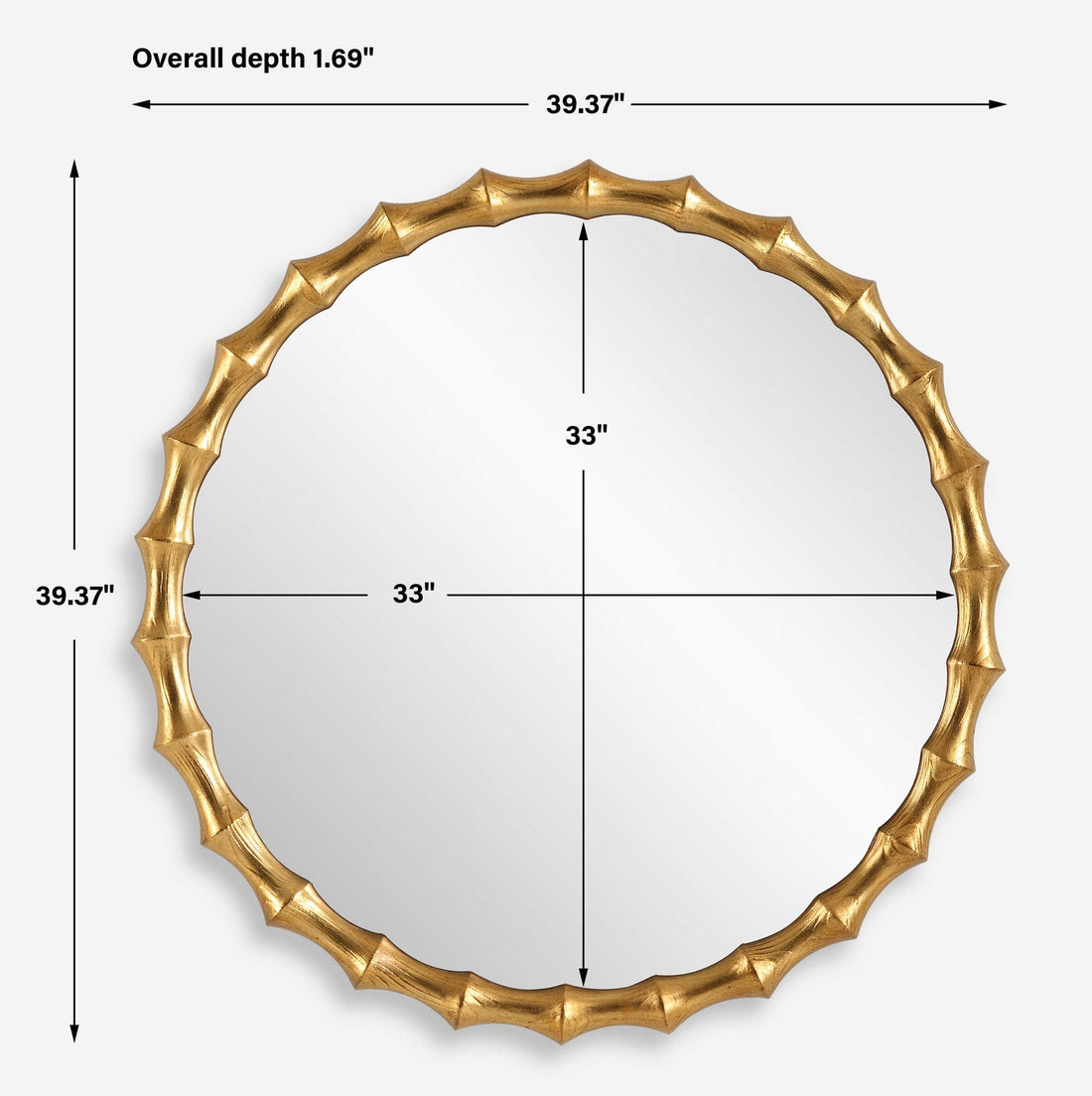 UTTERMOST NACALA MIRROR - Mirrors
