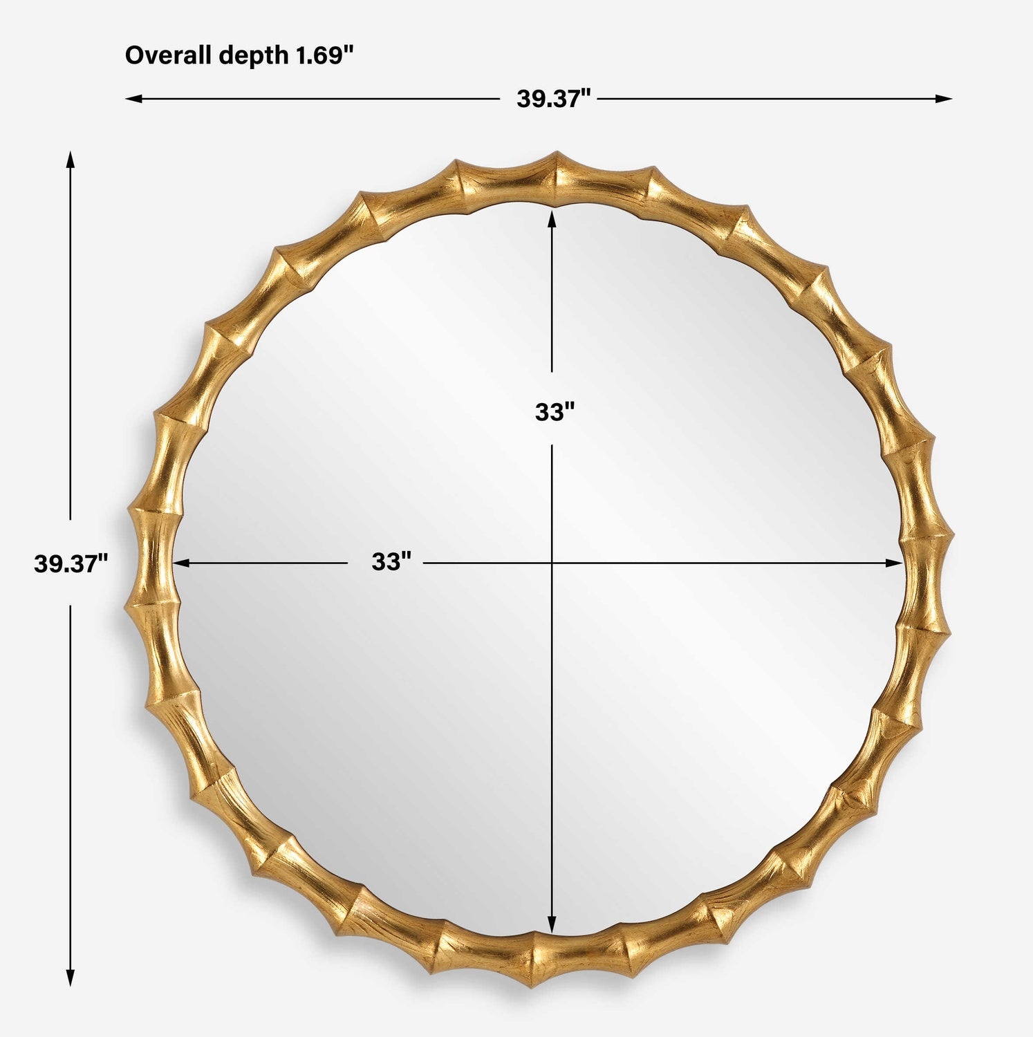 UTTERMOST NACALA MIRROR - Mirrors
