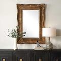 UTTERMOST EMERSON SCALLOPED ANTIQUE MIRROR - Mirrors