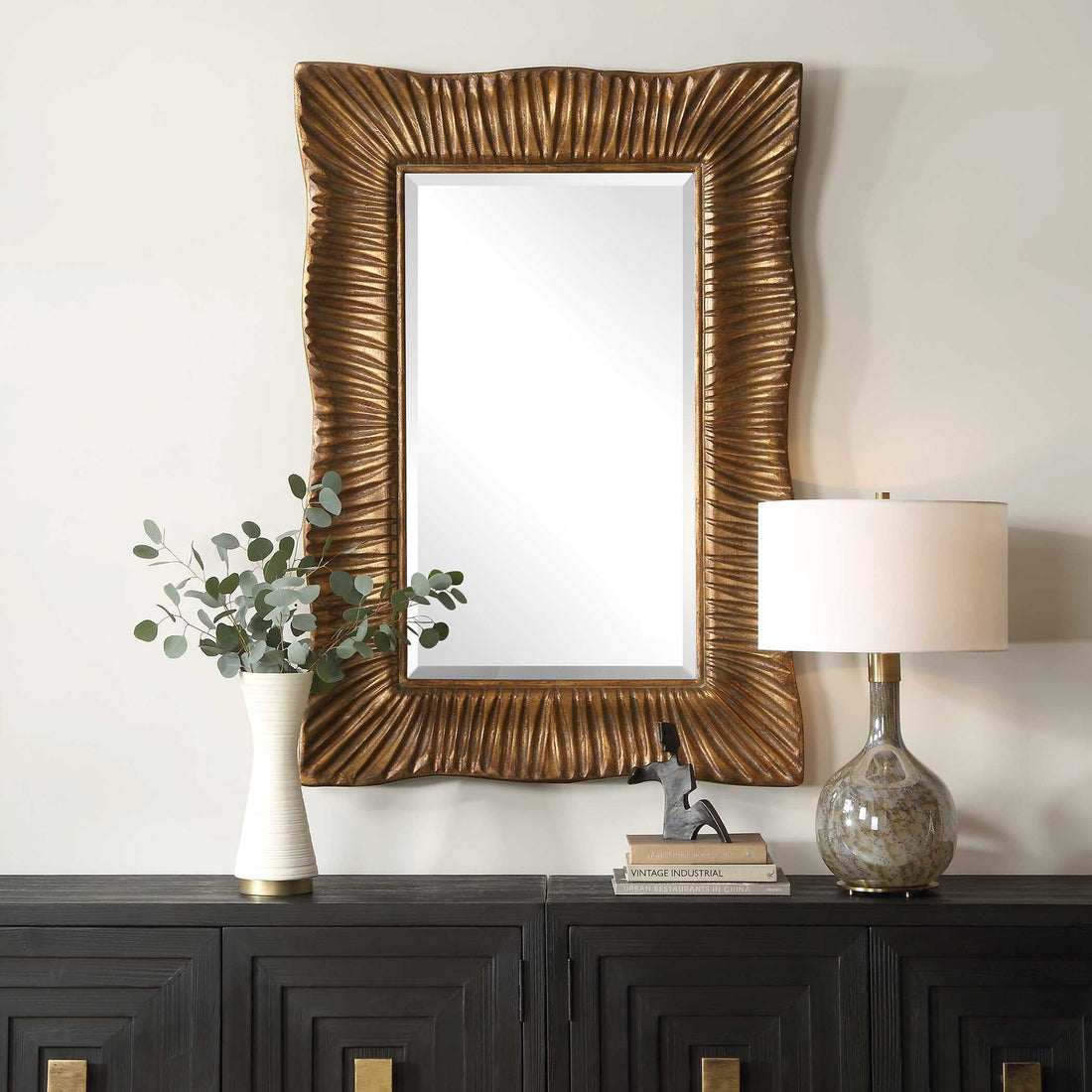 UTTERMOST Emerson Scalloped Mirror - Mirrors