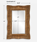 UTTERMOST Emerson Scalloped Mirror - Mirrors