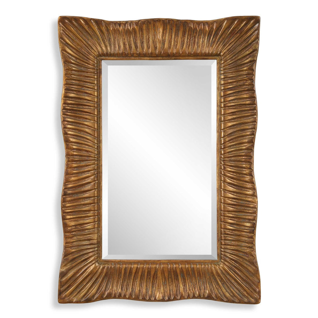 UTTERMOST EMERSON SCALLOPED ANTIQUE MIRROR - Mirrors
