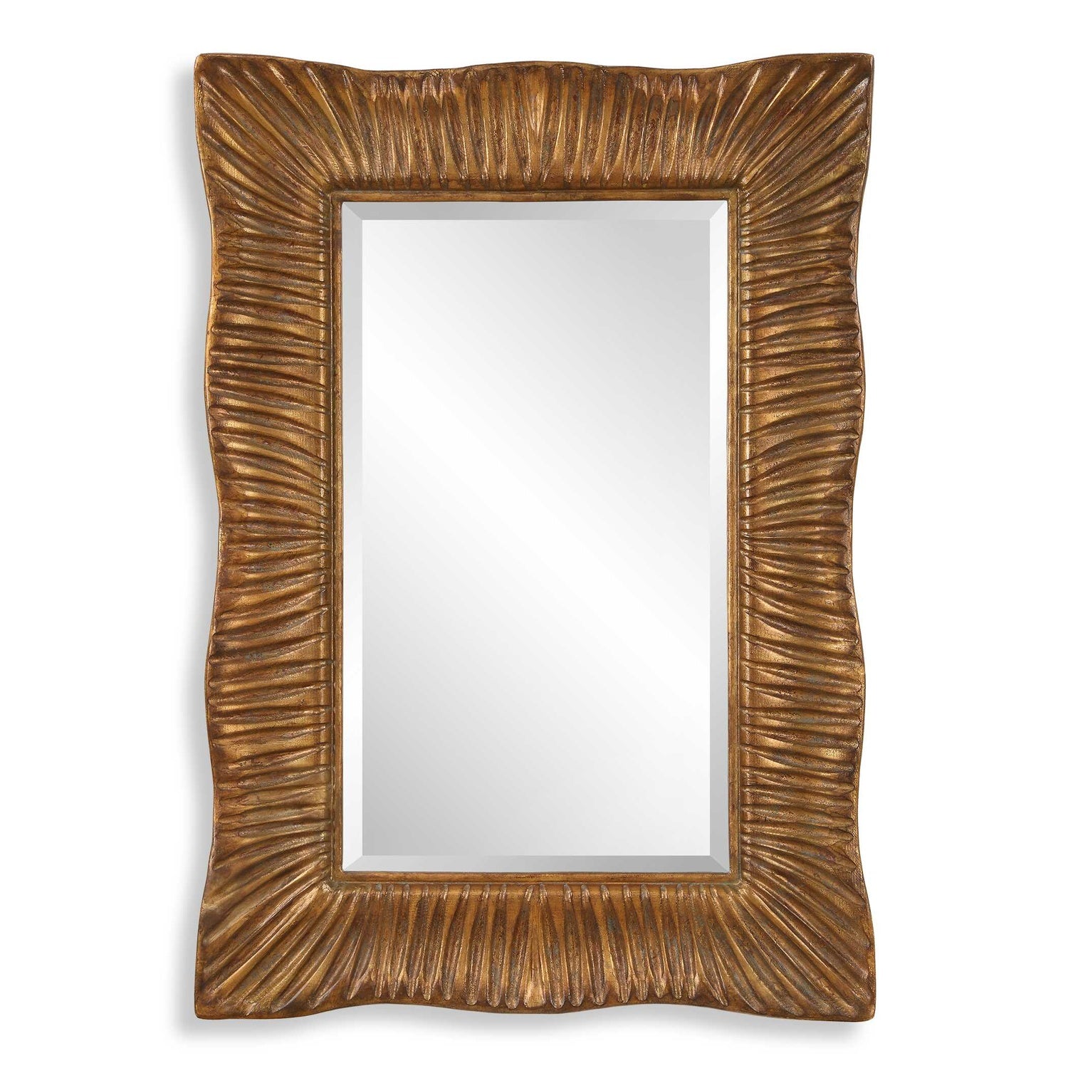 UTTERMOST EMERSON SCALLOPED ANTIQUE MIRROR - Mirrors