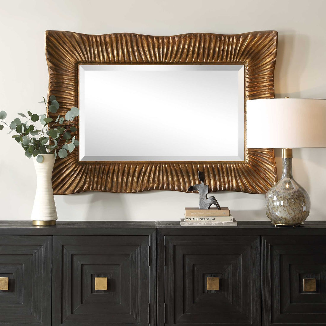 UTTERMOST Emerson Scalloped Mirror - Mirrors