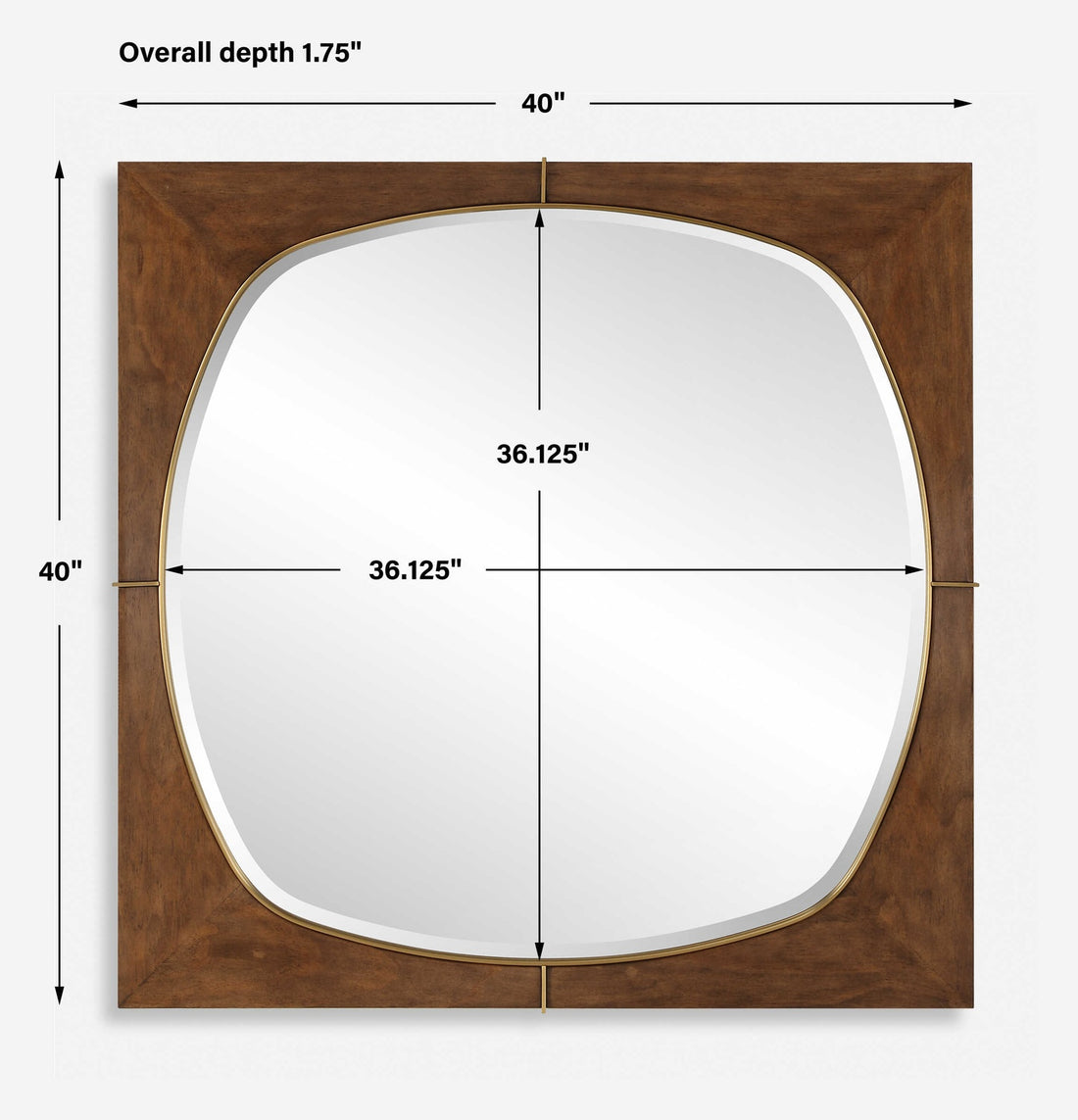 UTTERMOST GARONNE SQUARE MIRROR - Mirrors