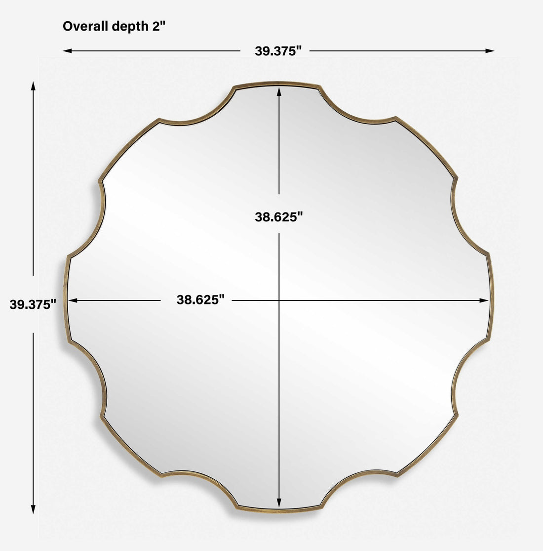 UTTERMOST GEARING UP MIRROR - Mirrors