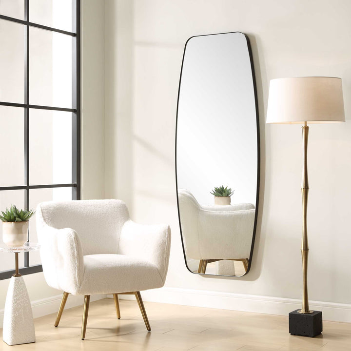 UTTERMOST CASPIAN CURVED DRESSING MIRROR - Mirrors