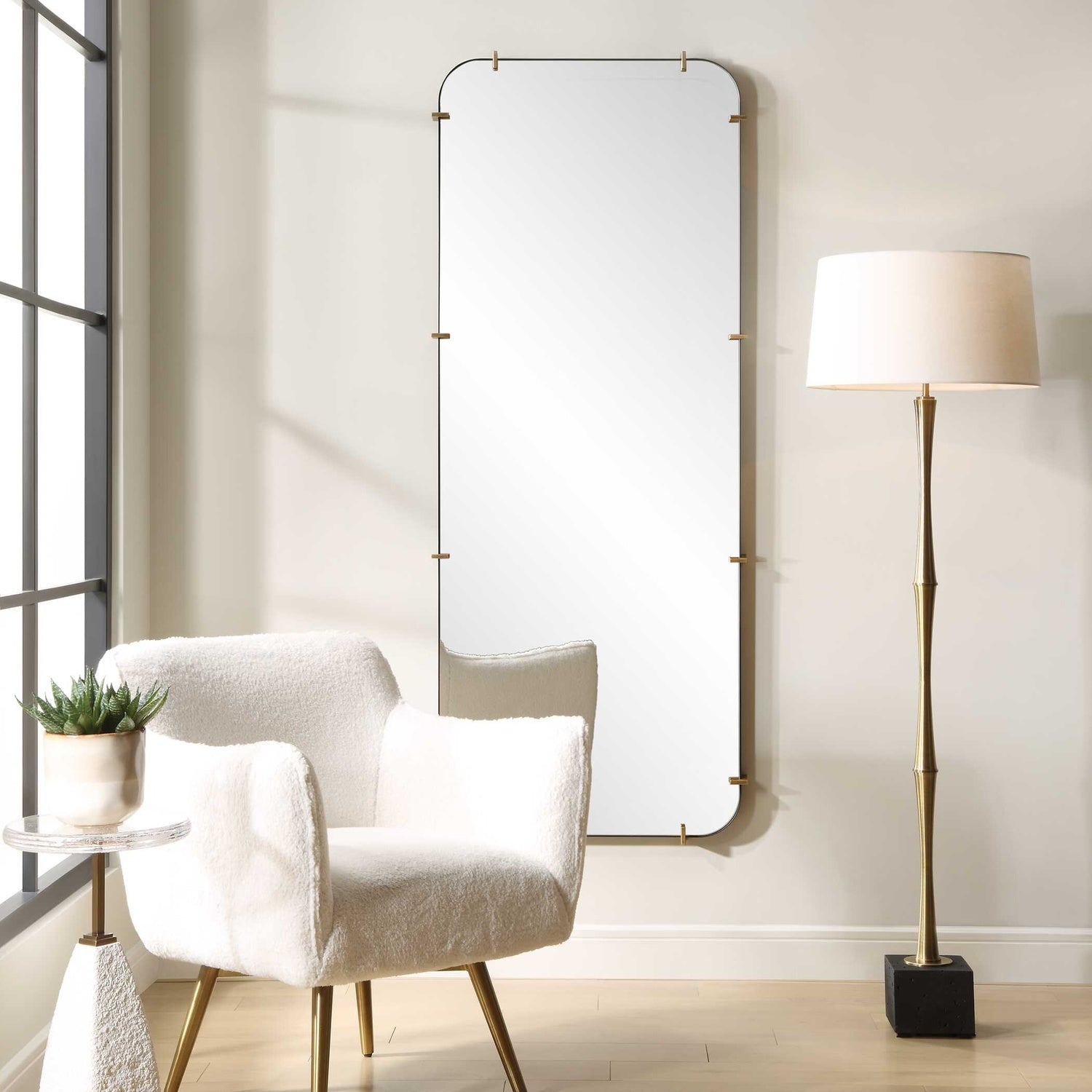 UTTERMOST Pali Industrial Dressing Mirror - Mirrors