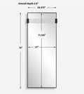 UTTERMOST STRATTON MODERN DRESSING MIRROR - Mirrors