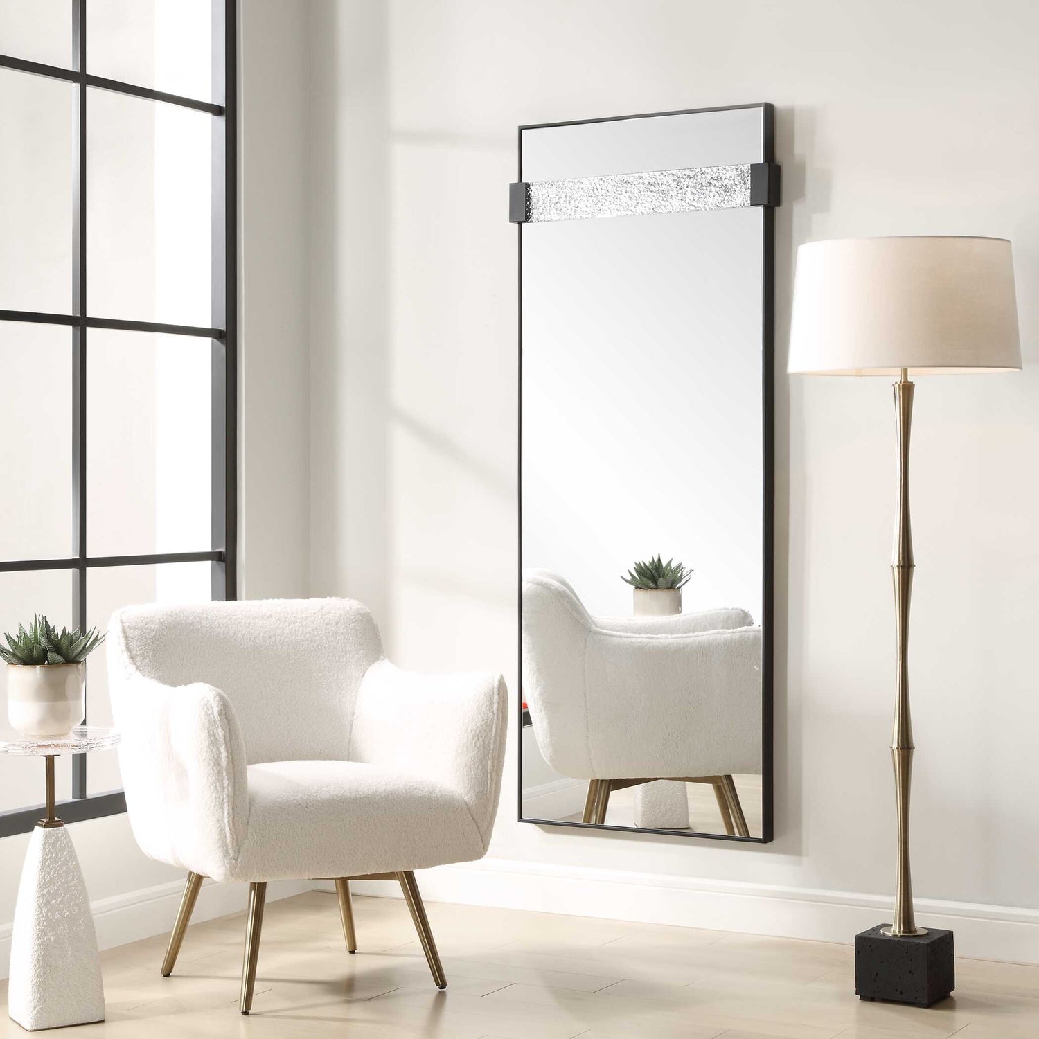 UTTERMOST STRATTON MODERN DRESSING MIRROR - Mirrors