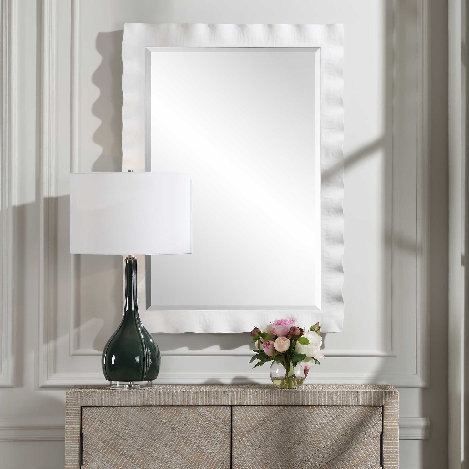 UTTERMOST Haya Scalloped Mirror - Mirrors