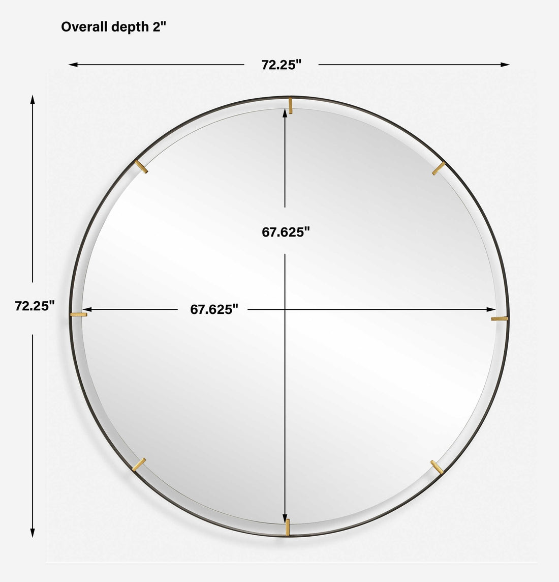 UTTERMOST GRAND PENDULUM MIRROR - Mirrors