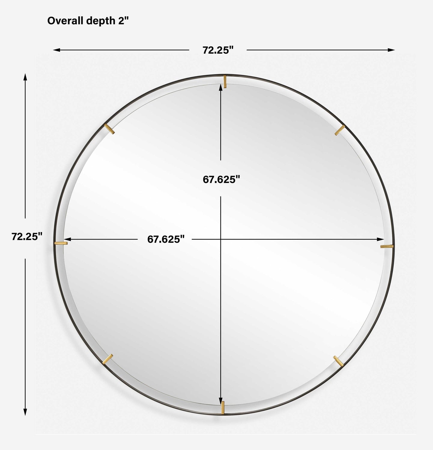 UTTERMOST GRAND PENDULUM MIRROR - Mirrors