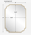 UTTERMOST Lennyn Vanity Mirror - Mirrors