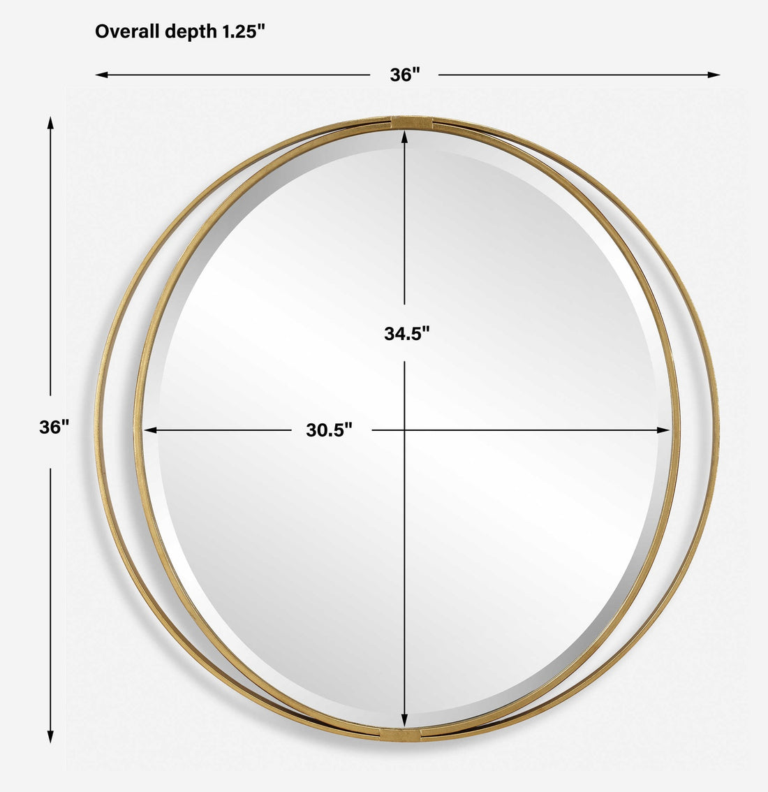 UTTERMOST RHODES MIRROR - Mirrors