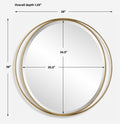 UTTERMOST RHODES MIRROR - Mirrors