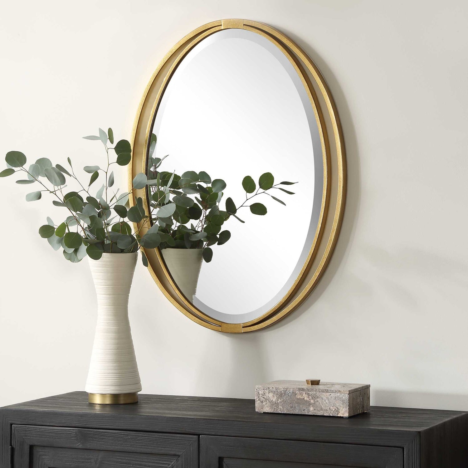 UTTERMOST Rhodes Oval Mirror - Mirrors