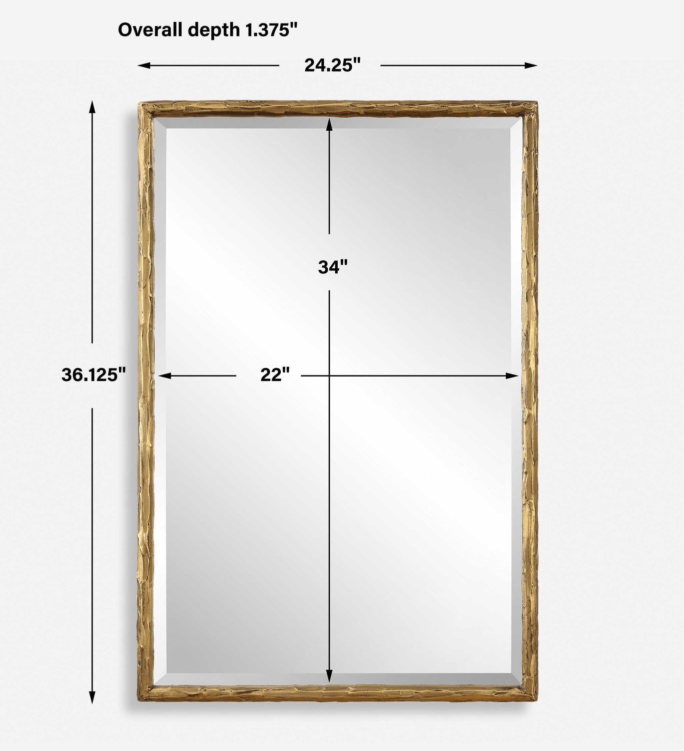 UTTERMOST SUTTON VANITY MIRROR - Mirrors