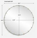 UTTERMOST Pali Industrial Mirror - Mirrors