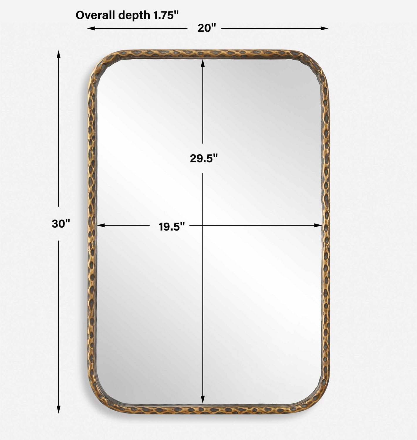 UTTERMOST A LITTLE KNOTTY VANITY MIRROR - Mirrors