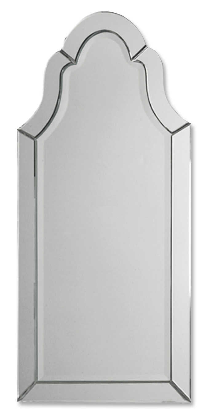 UTTERMOST Hovan Frameless Arched Mirror - Mirrors