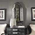 UTTERMOST HOVAN FRAMELESS ARCHED MIRROR - Mirrors