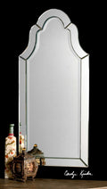 UTTERMOST HOVAN FRAMELESS ARCHED MIRROR - Mirrors