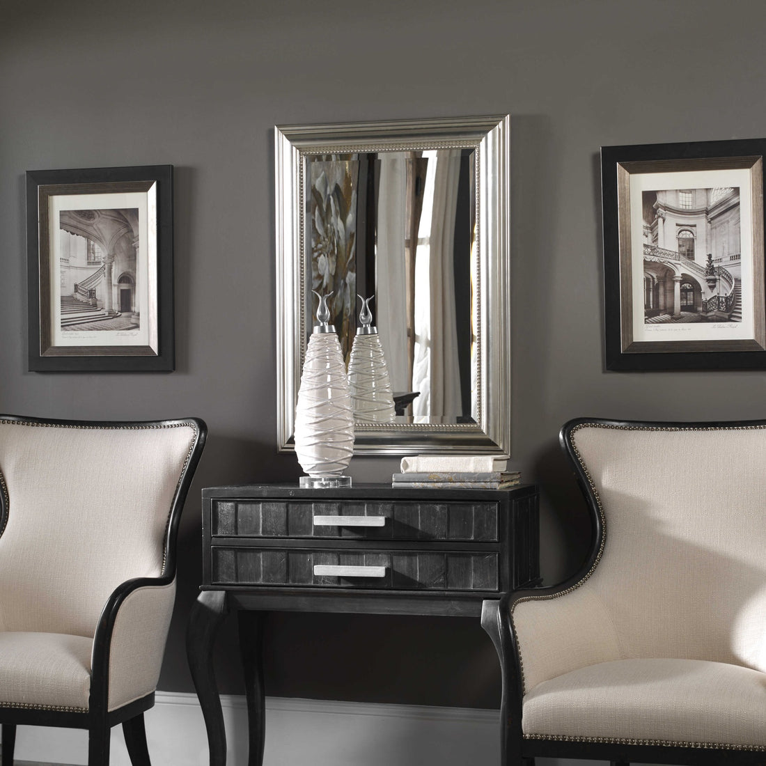 UTTERMOST Stuart Beaded Mirror - Mirrors