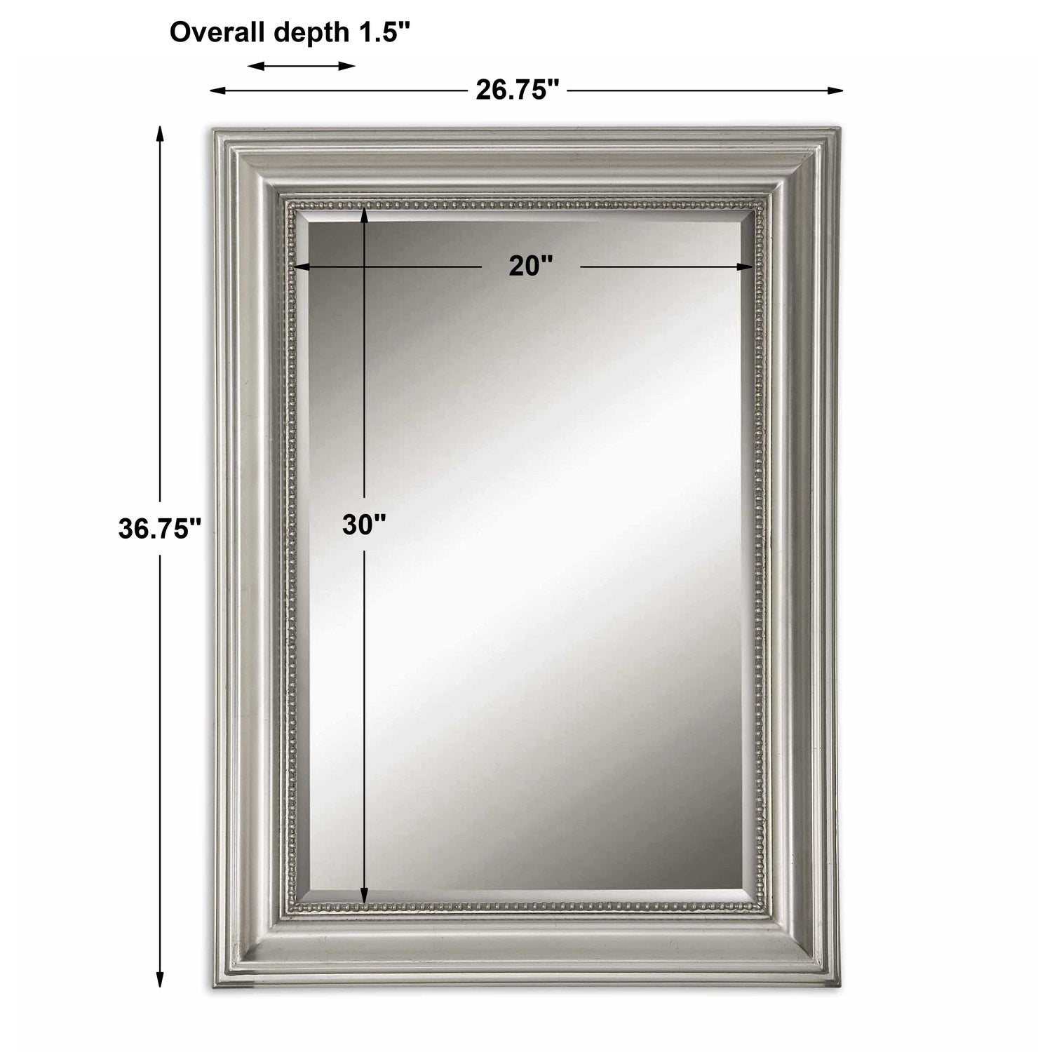 UTTERMOST STUART BEADED MIRROR - Mirrors