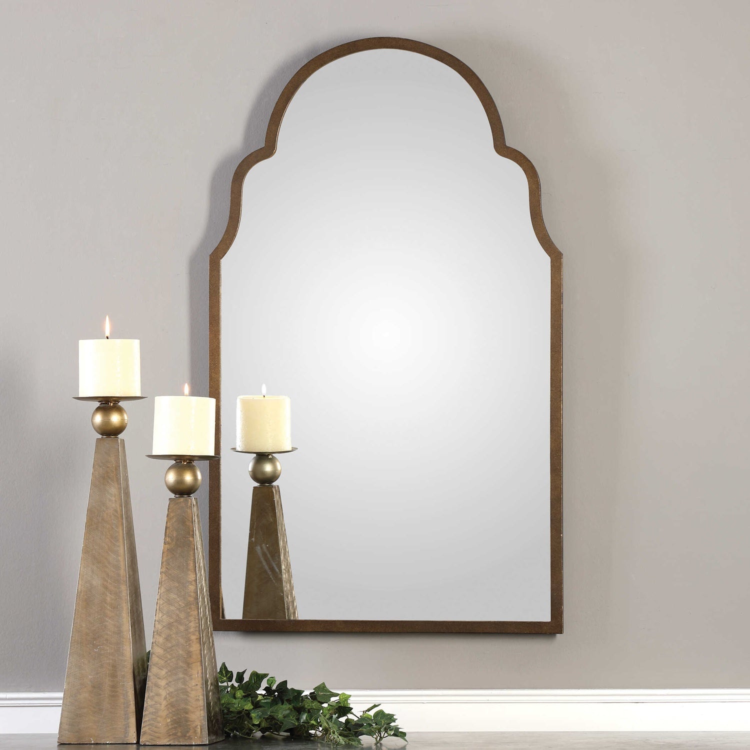 UTTERMOST Brayden Arch Metal Mirror - Mirrors