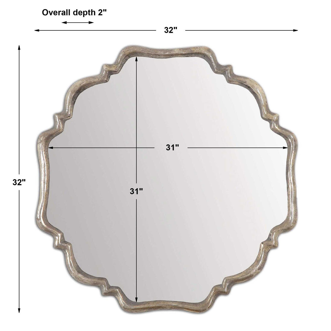 UTTERMOST VALENTIA MIRROR - Mirrors