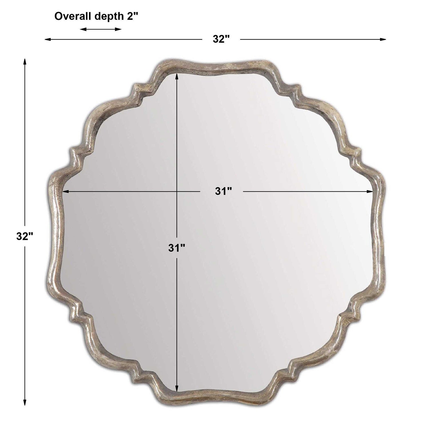 UTTERMOST VALENTIA MIRROR - Mirrors