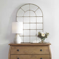 UTTERMOST BARWELL ARCH WINDOW MIRROR - Mirrors