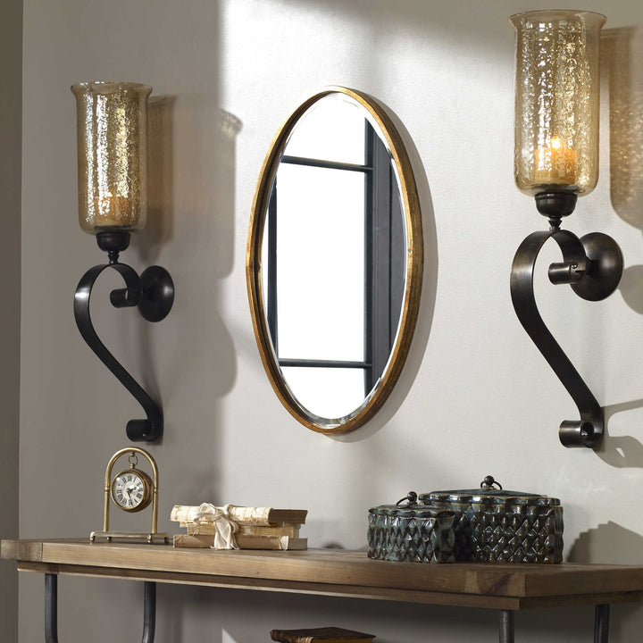 UTTERMOST HERLEVA OVAL MIRROR - Mirrors