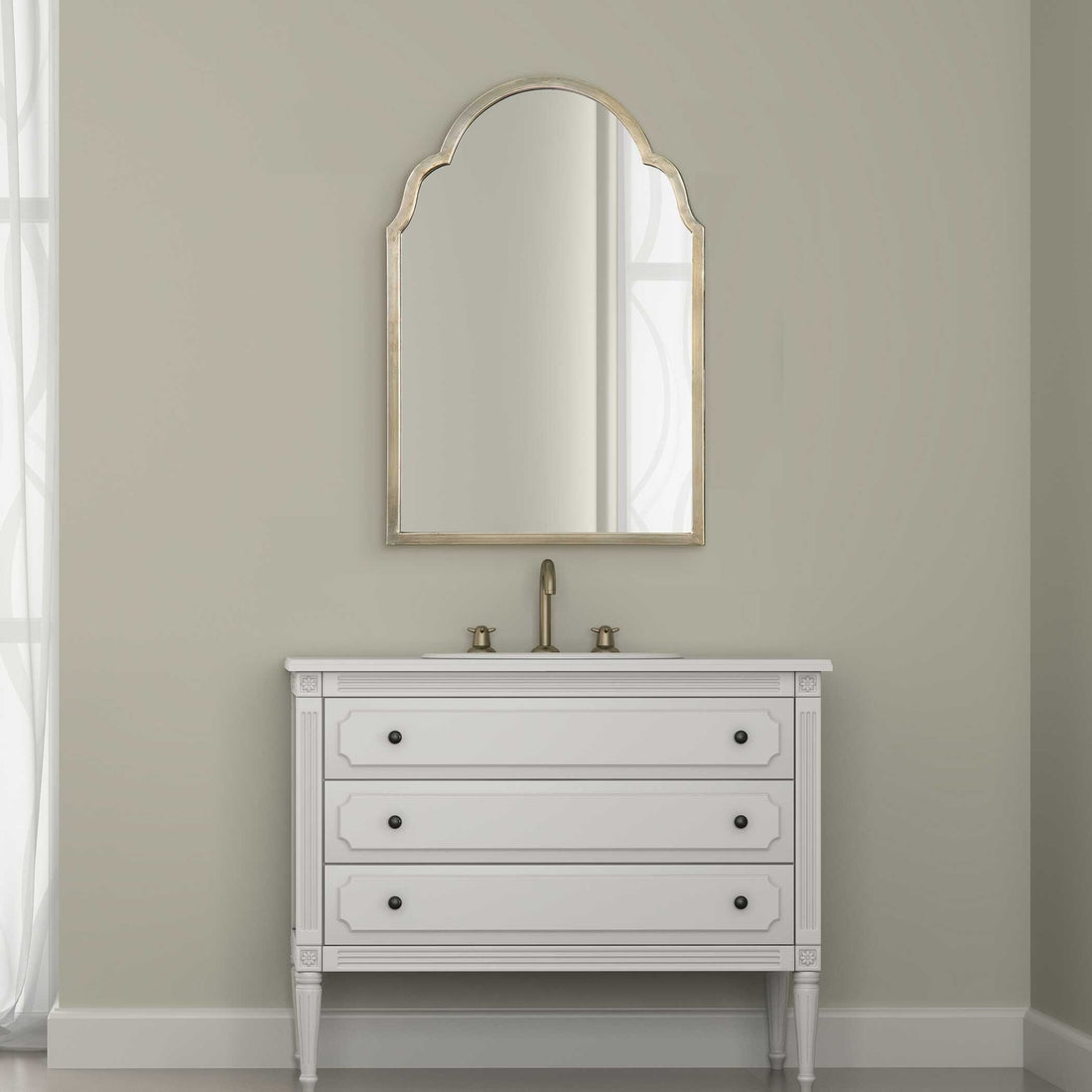 UTTERMOST Brayden Petite Arch Mirror - Mirrors
