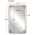 UTTERMOST DEVOLL ANTIQUE MIRROR - Mirrors