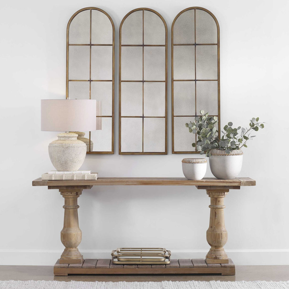 UTTERMOST Amiel Arched Mirror - Mirrors