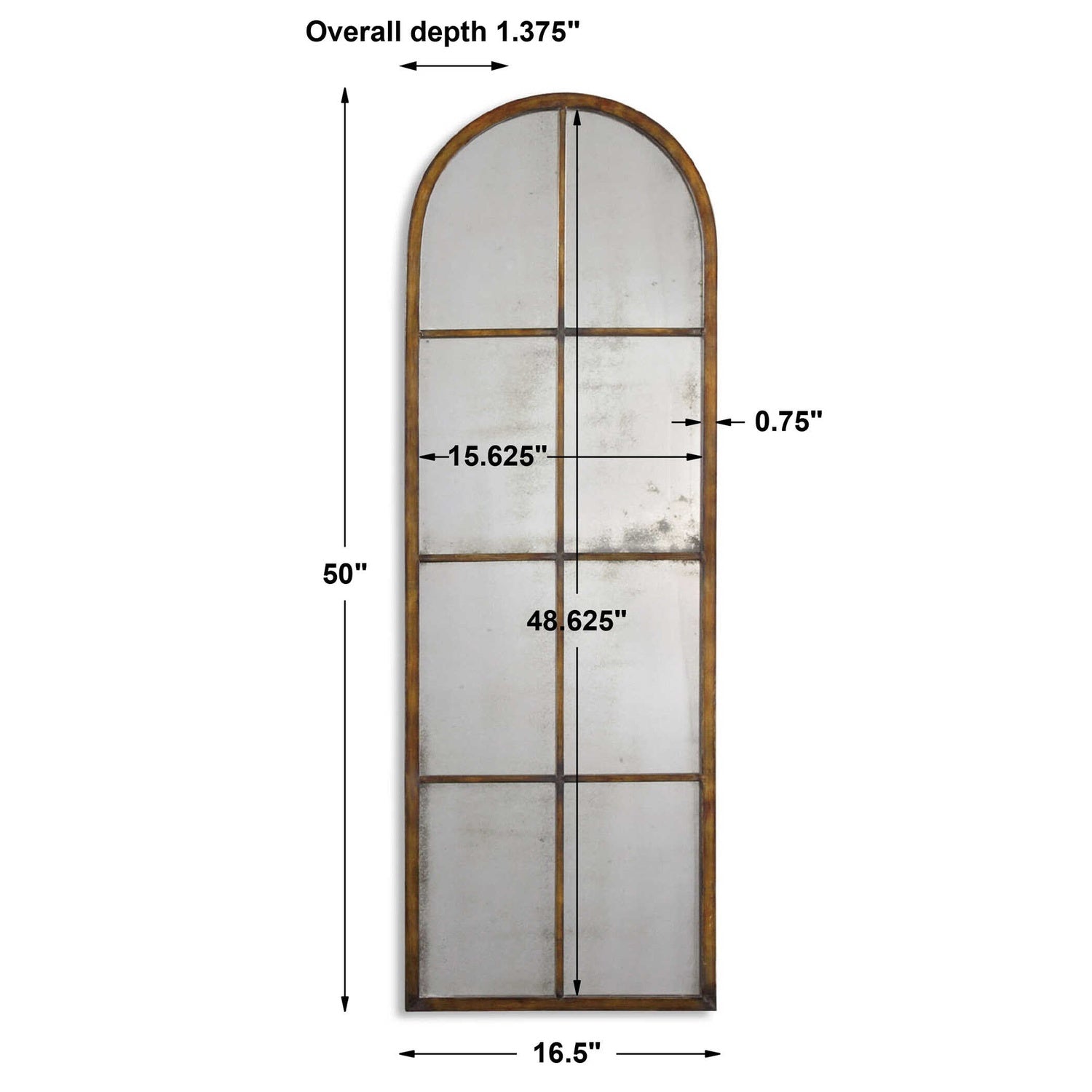 UTTERMOST Amiel Arched Mirror - Mirrors