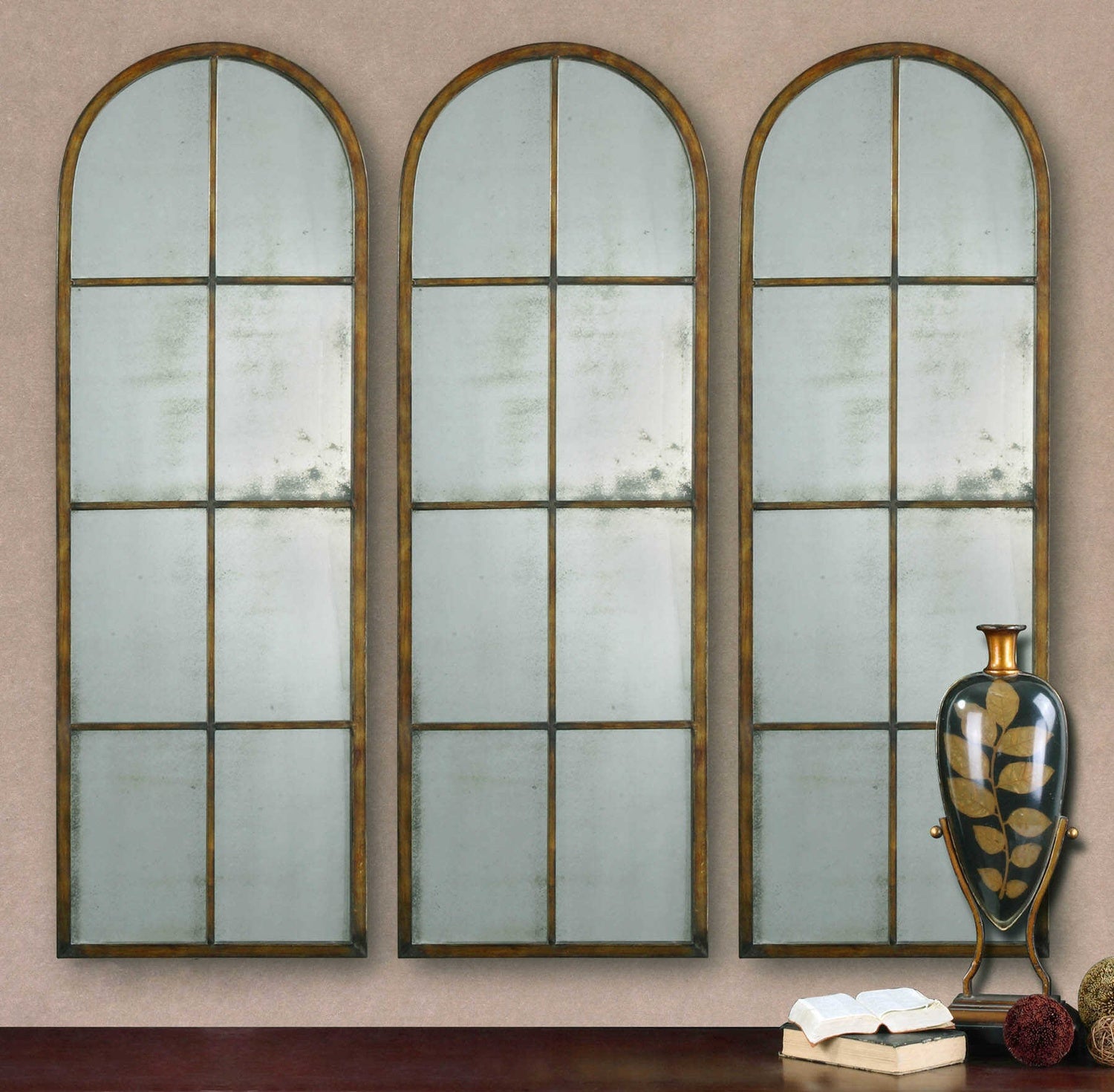 UTTERMOST Amiel Arched Mirror - Mirrors