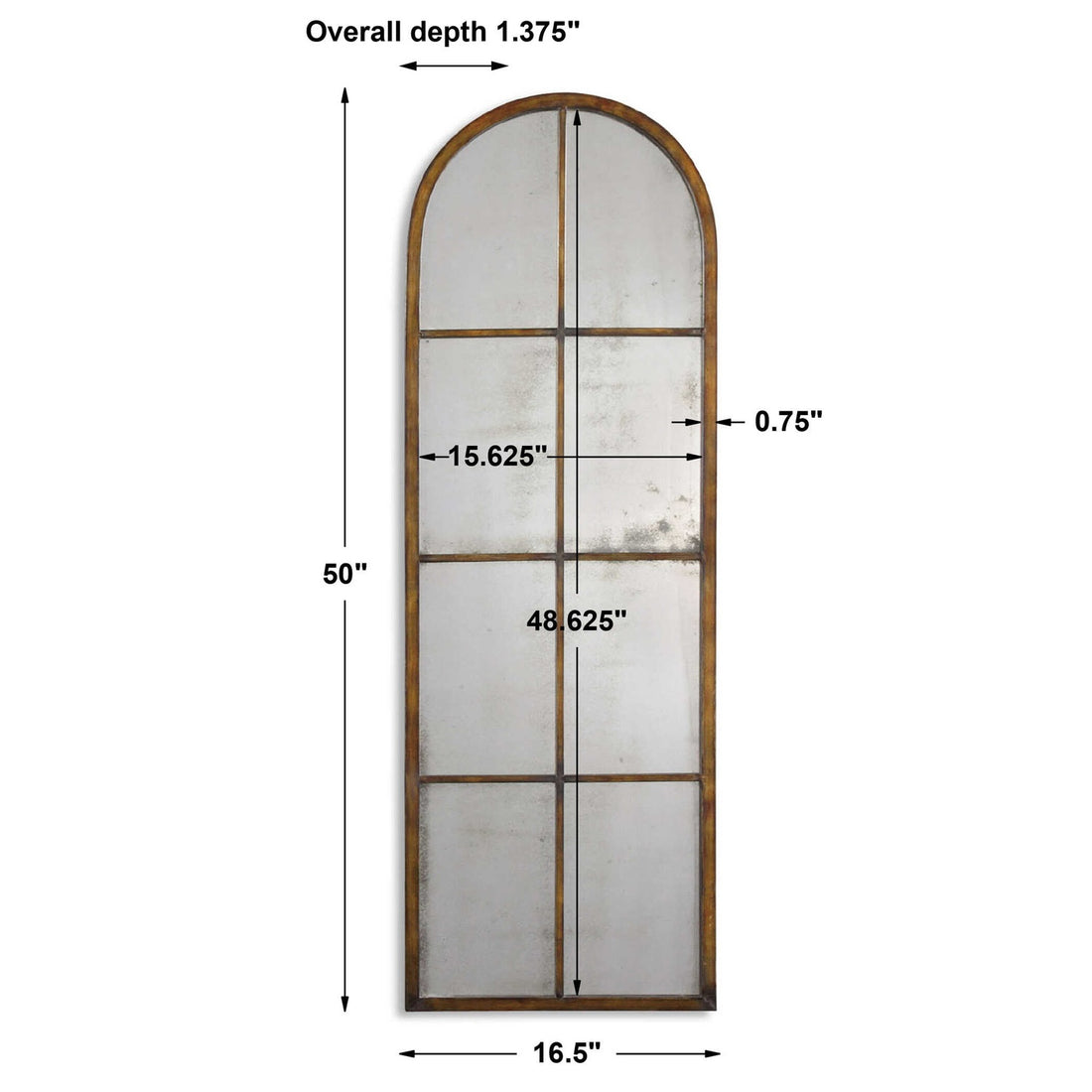 UTTERMOST AMIEL ARCHED MIRROR - Mirrors