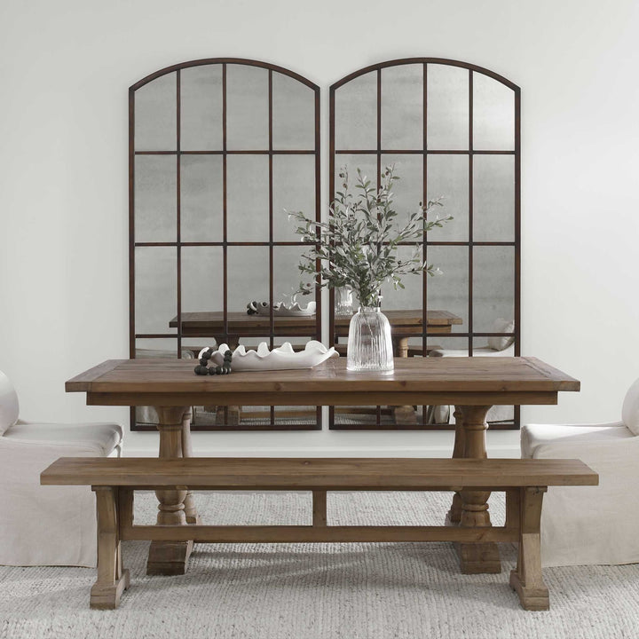 UTTERMOST AMIEL ANTIQUE ARCH MIRROR - Mirrors