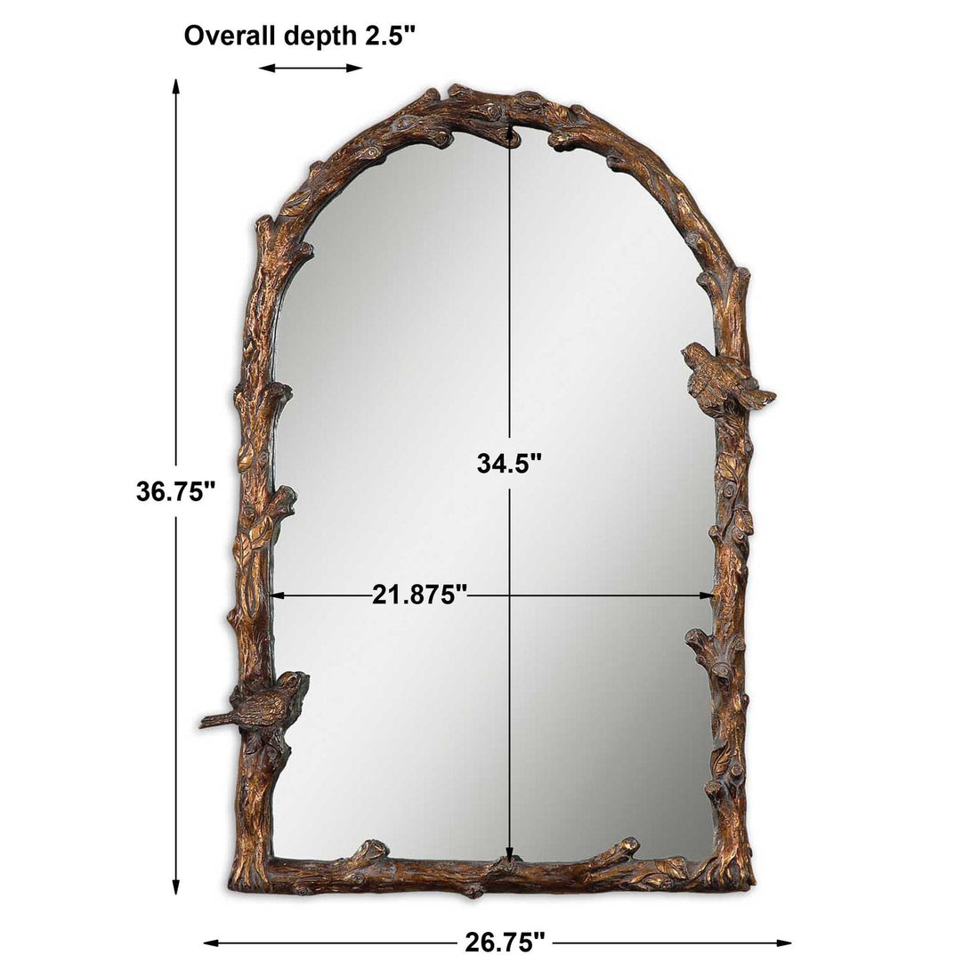 UTTERMOST Paza Arch Mirror - Mirrors