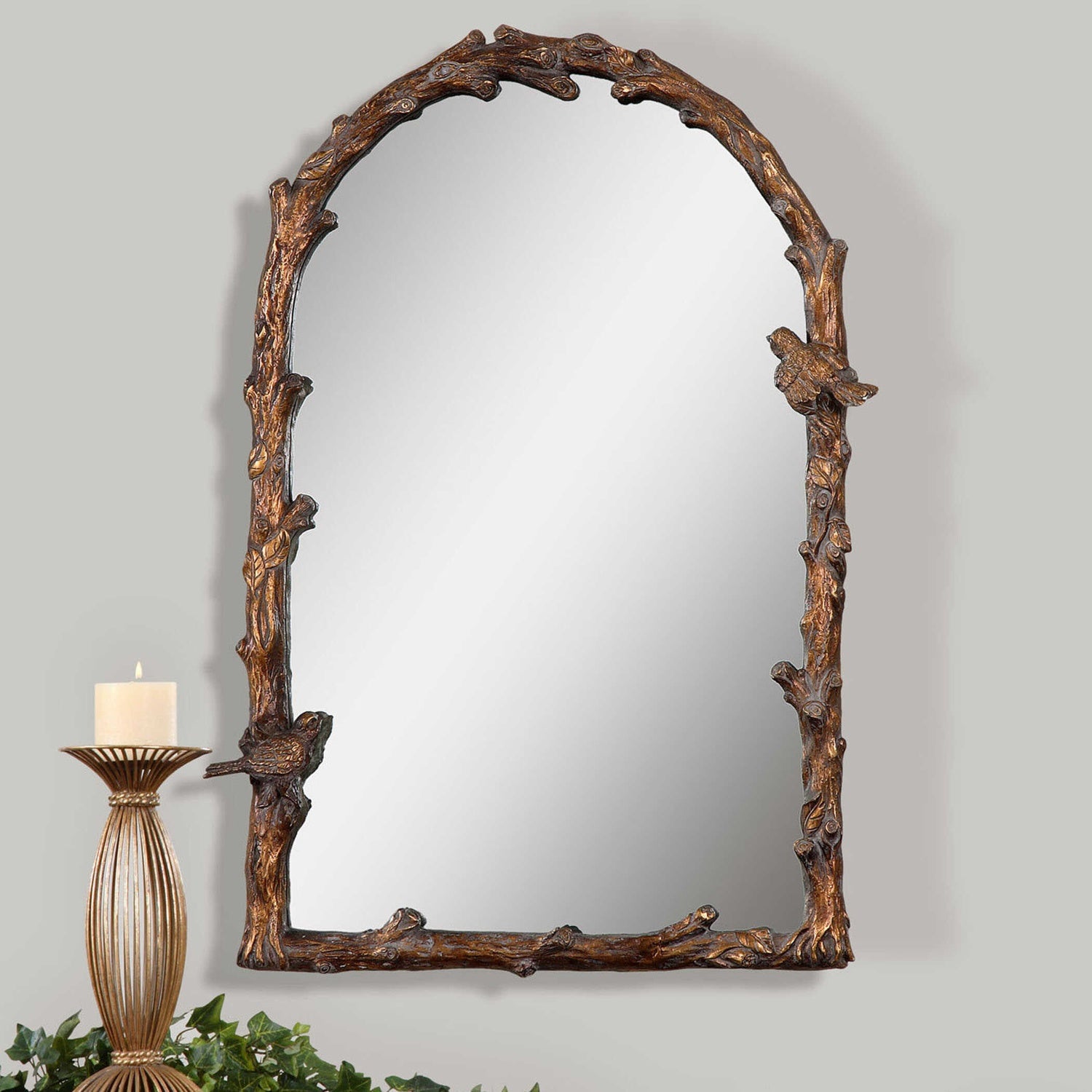 UTTERMOST PAZA ANTIQUE ARCH MIRROR - Mirrors