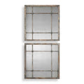 UTTERMOST Saragano Square Mirrors Set Of 2 - Mirrors