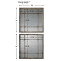 UTTERMOST SARAGANO SQUARE MIRRORS - Mirrors